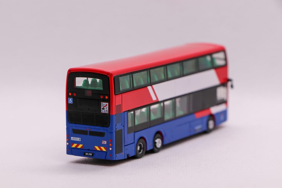 SG_BC_BUS 1/120 Route 300 Malaysia Red Double Decker Bus