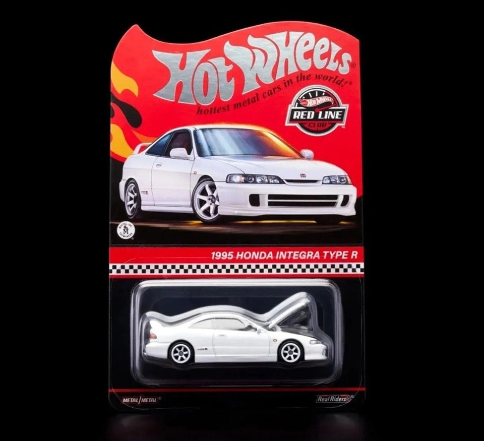 Hot Wheels RLC 1995 Honda Integra Type R Exclusive Redline Club