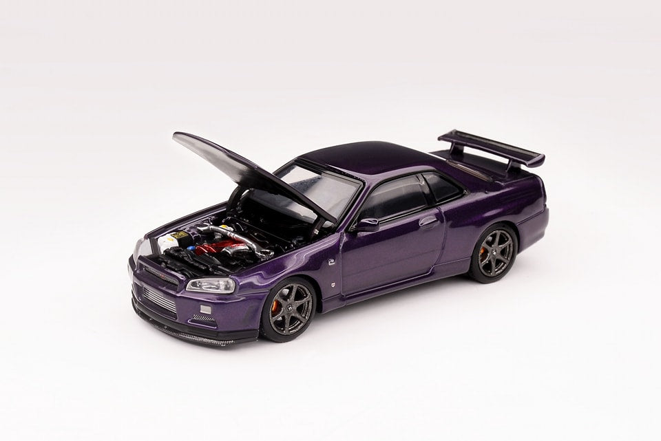 MOTORHELIX 1/64 NISSAN SKYLINE GT-R R34 V Spec II