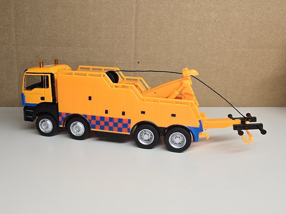 SG_BC_BUS 1/64 Malaysia MAN Heavy vehicle Tow Truck Yellow