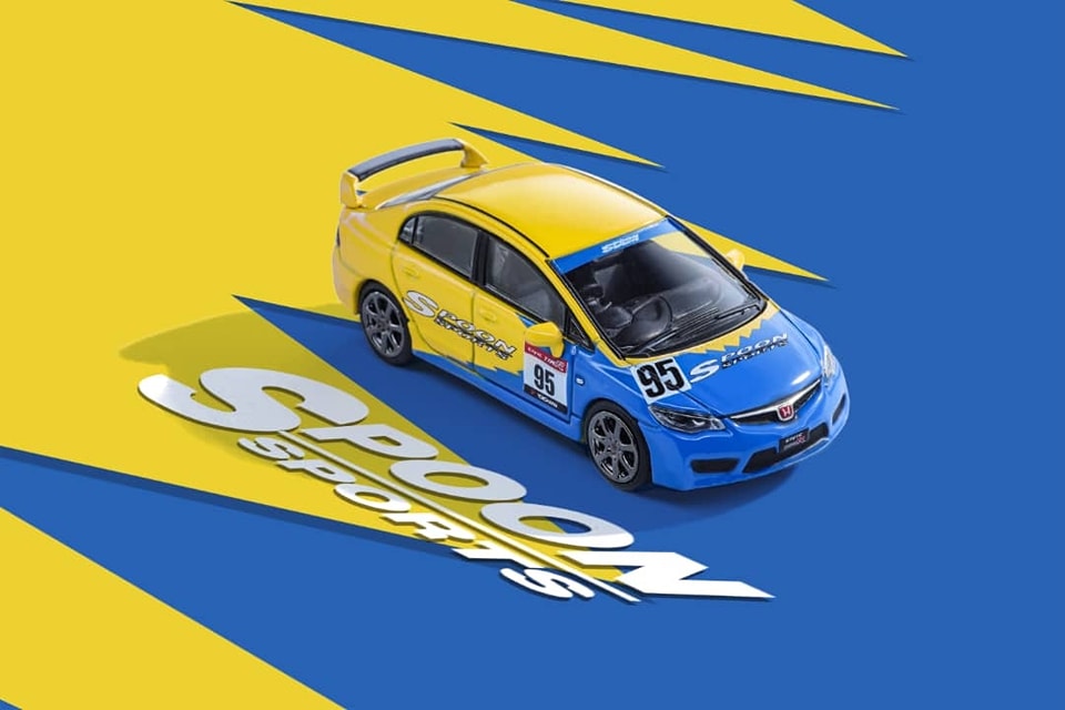 DCT 1/64 HONDA CIVIC FD2 TYPE R - SPOON SPORTS