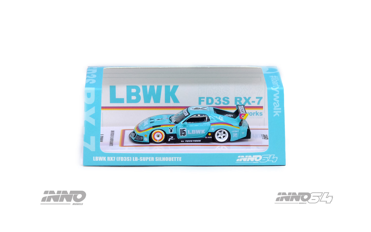 INNO 64 Mazda RX-7 FD3S LB-Super Silhouette LBWK Special Edition 🇨🇳 HEC24 EXCLUSIVE 🇨🇳
