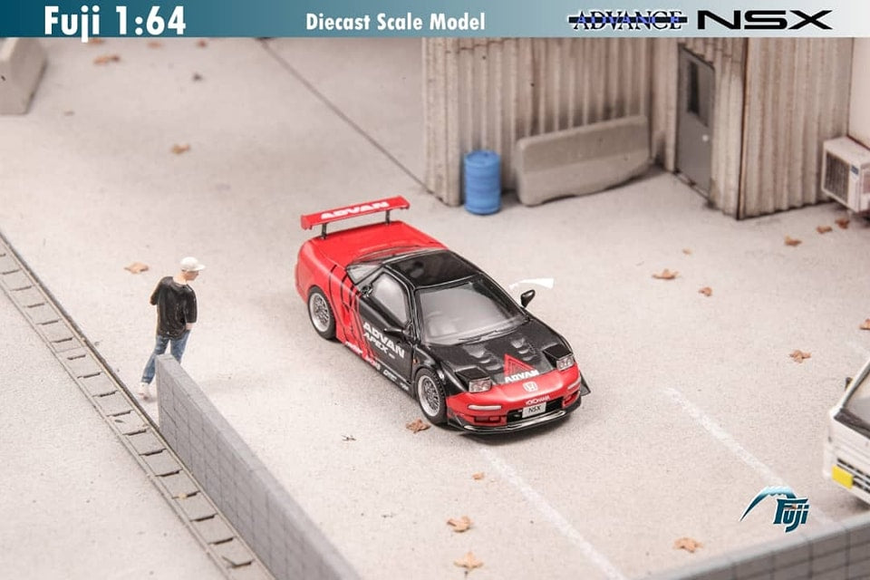 Fuji 1/64 NSX NA1 (BBS Rims) Advan Livery
