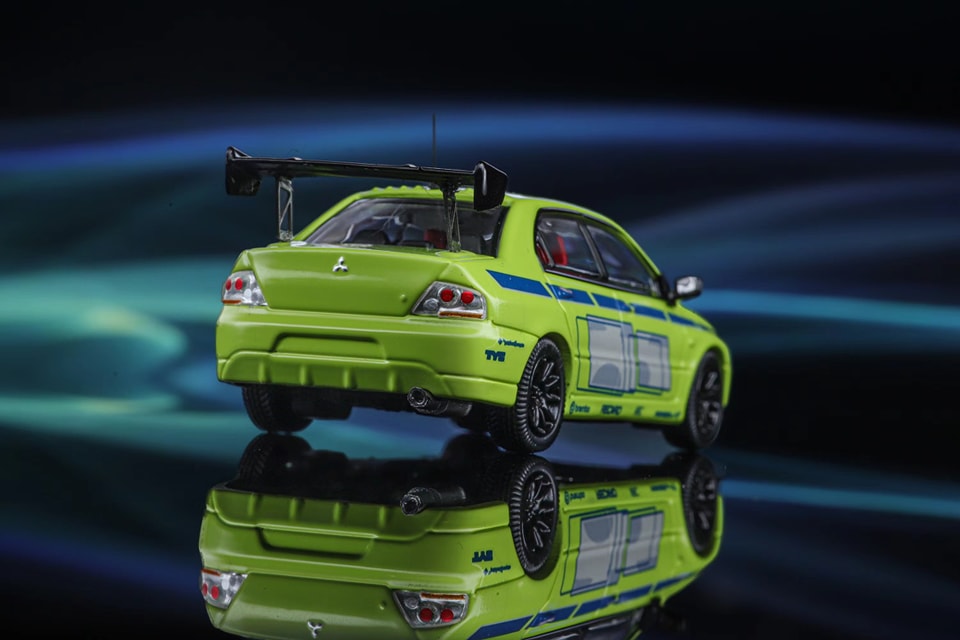 Speed GT 1/64 Lancer Evolution EVO IX Green 2 Fast 2 Furious Livery