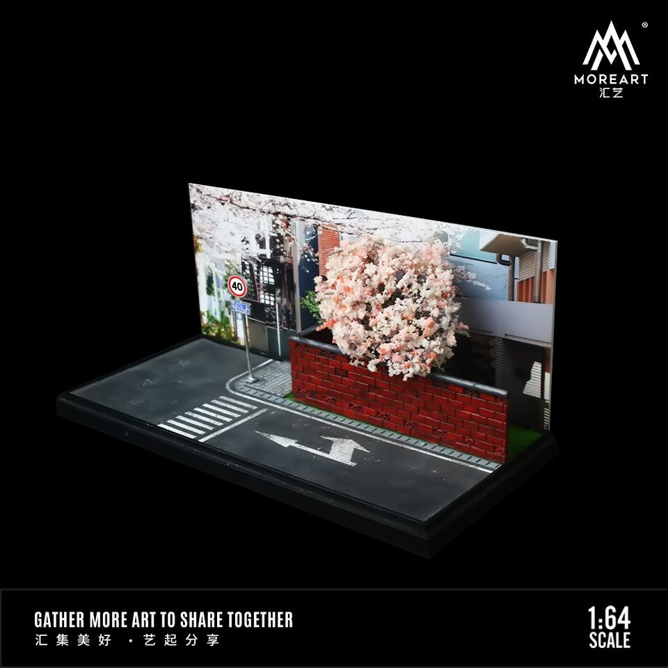 MoreArt 1/64 SAKURA STRASSE SCENE MODEL MO901303