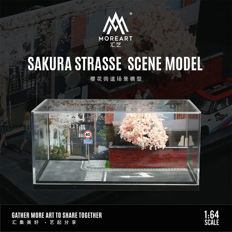 MoreArt 1/64 SAKURA STRASSE SCENE MODEL MO901303