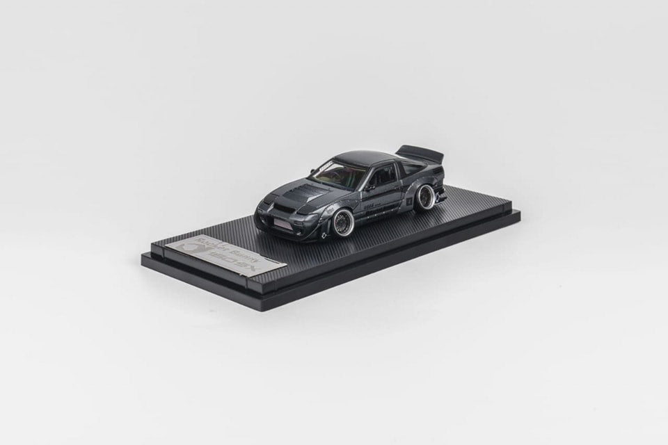 Micro Turbo 1/64 Nissan 180SX TYPE-X Metallic Grey