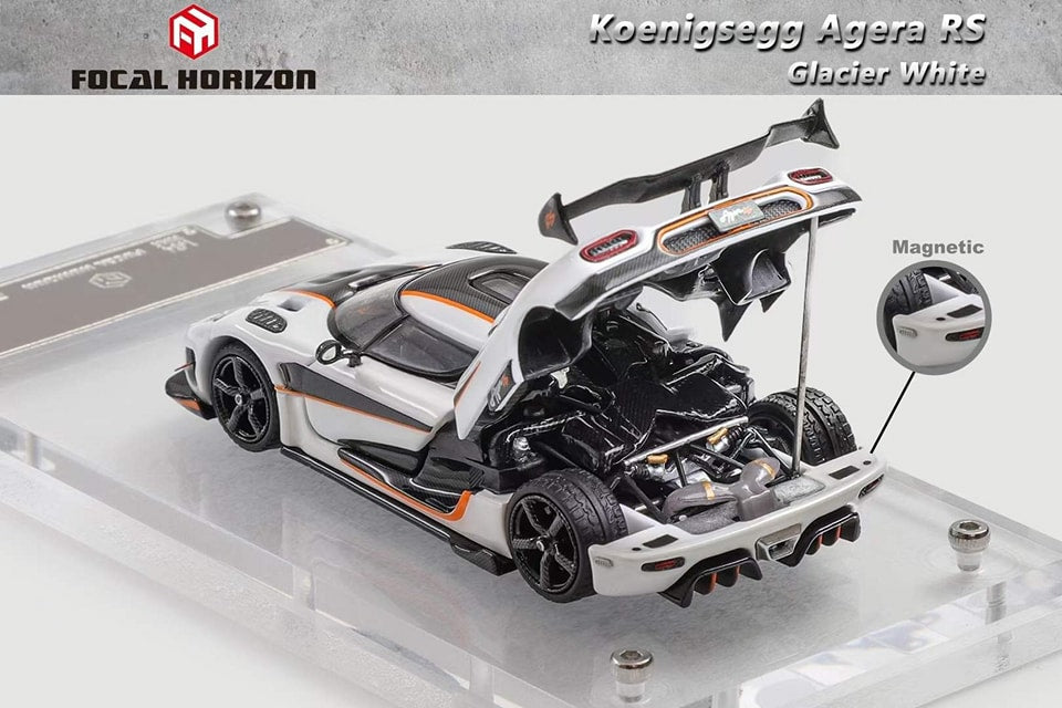 Focal Horizon FH 1/64 Koenigsegg Agera RS Glacier white