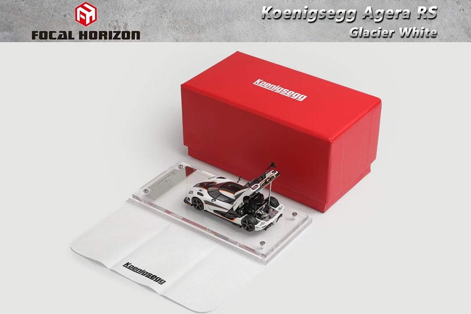 Focal Horizon FH 1/64 Koenigsegg Agera RS Glacier white