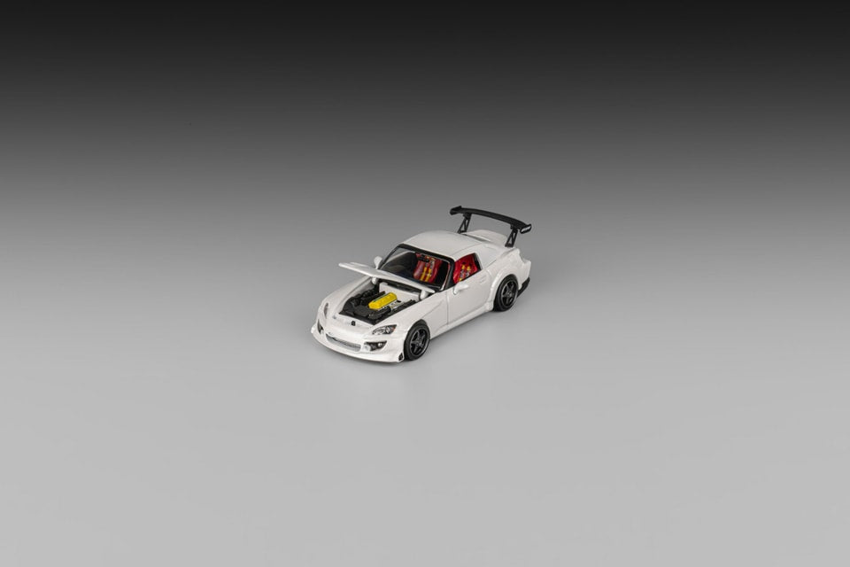 MicroTurbo MT 1/64 Honda S2000 AP1 Spoon Modified Metallic White