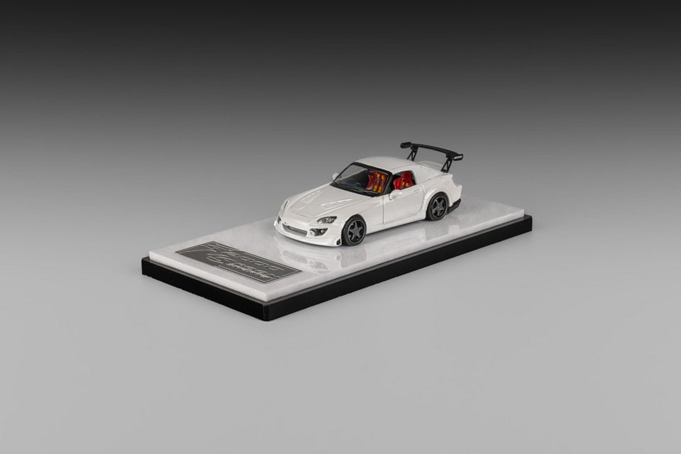 MicroTurbo MT 1/64 Honda S2000 AP1 Spoon Modified Metallic White