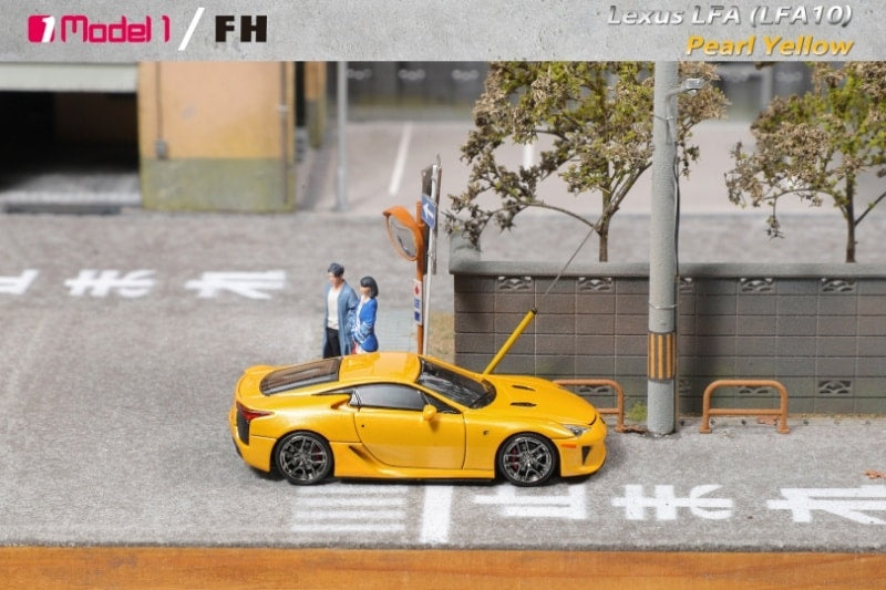 Focal Horizon FH x Model One 1/64 Lexus LFA Pearl Yellow