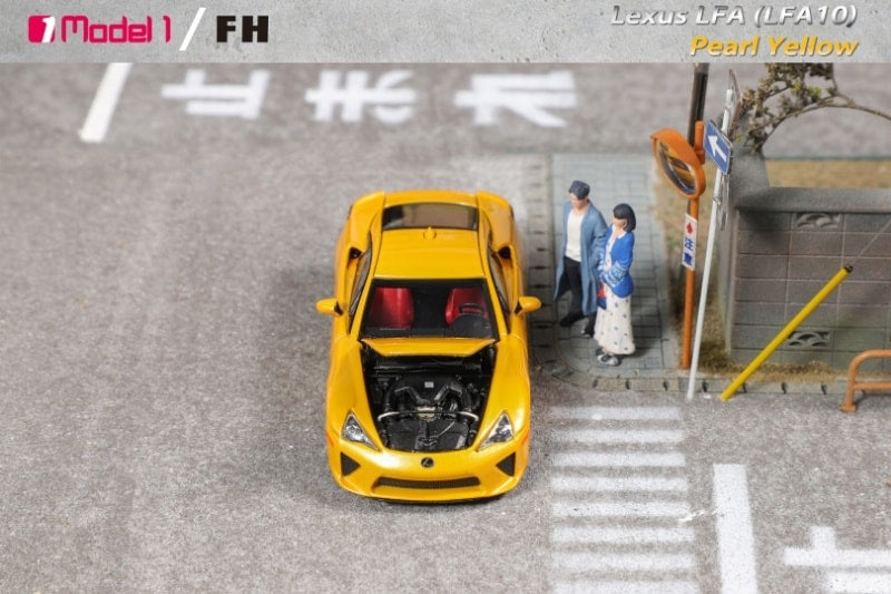 Focal Horizon FH x Model One 1/64 Lexus LFA Pearl Yellow