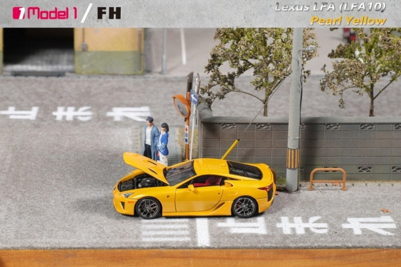 Focal Horizon FH x Model One 1/64 Lexus LFA Pearl Yellow