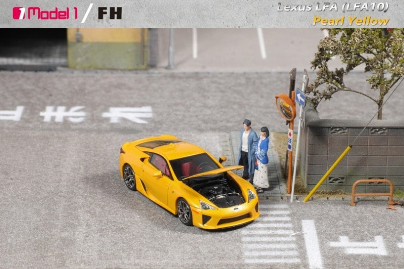 Focal Horizon FH x Model One 1/64 Lexus LFA Pearl Yellow