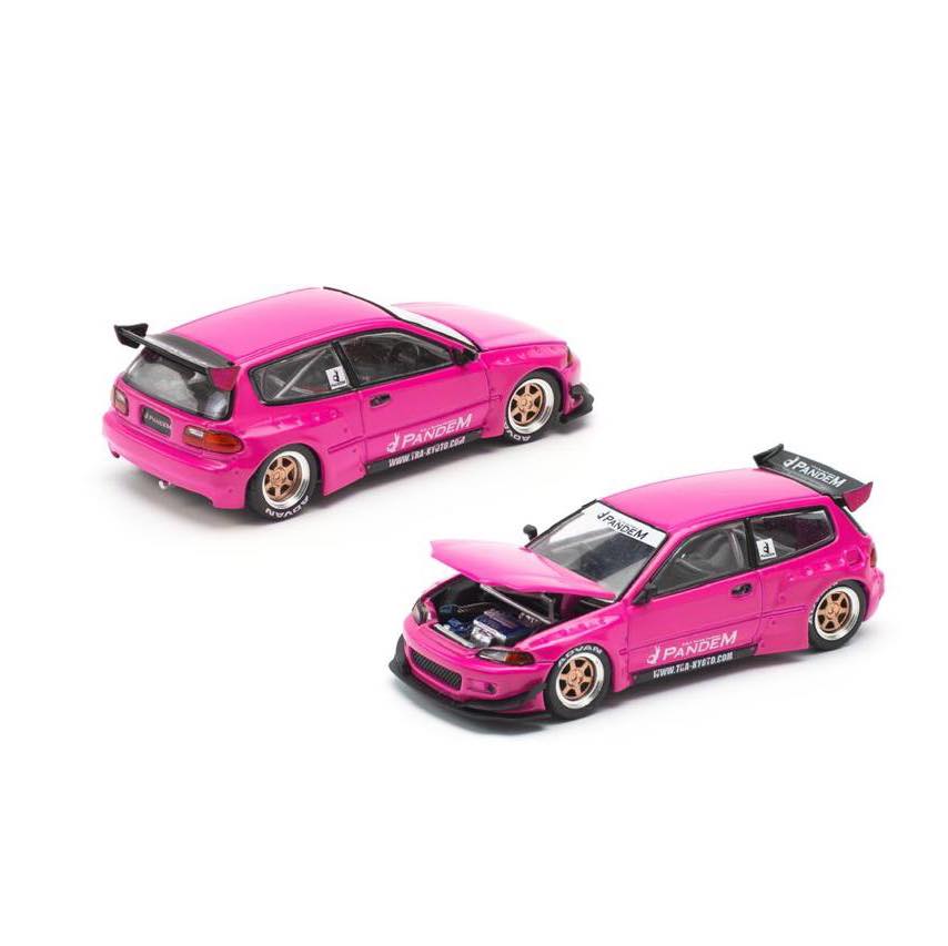 POP RACE POP RACE X ENIGMA 1/64 Pandem Honda Civic EG6 V1.5 PRE008