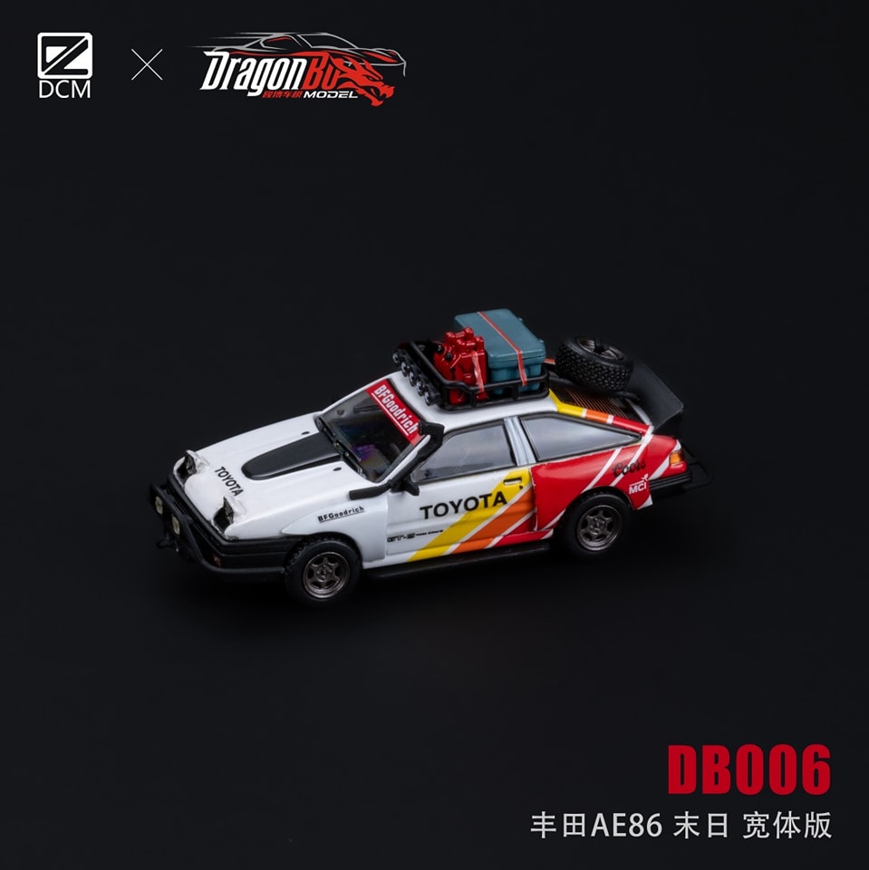 D.BoModel & DCM 1/64 AE86 DB006 Widebody