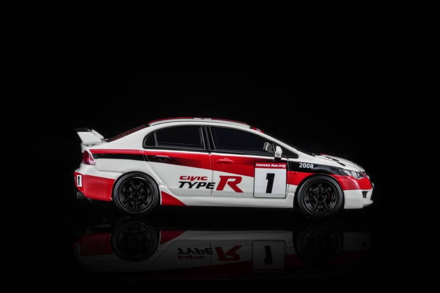 * PRE ORDER * MOTORHELIX 1/64 HONDA CIVIC TYPE R FD2 #1 2012 JAPAN ONE MAKE RACE M65421