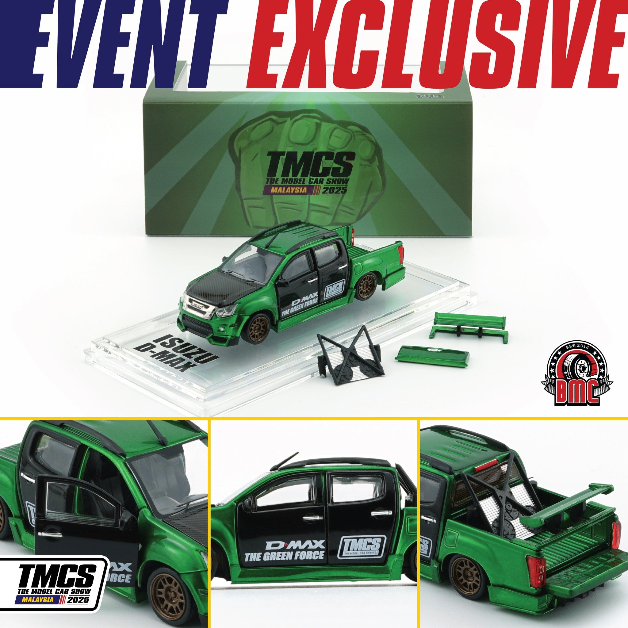 洋書 max TOP MODELS ISUZU D-MAX 2016 Splash White (LHD) /AccPack | BM Creations