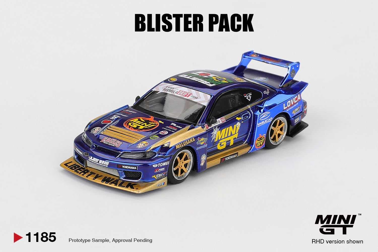 MINI GT #1185 1/64 Nissan LB-Super Silhouette S15 SILVIA * BLISTER