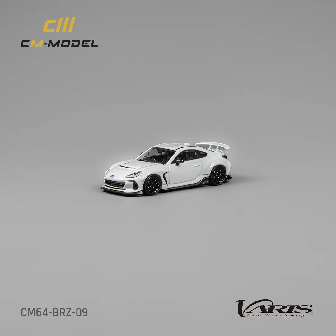 CM Model 1/64 Subaru BRZ Varis Widebody (White) BRZ
