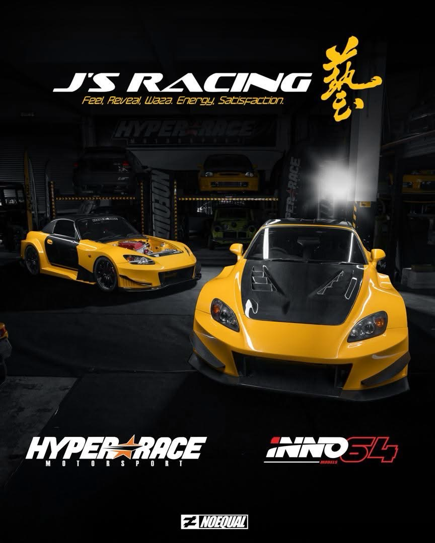 INNO 64 x J’s Racing x Hyper Race Motorsport Honda S2000 | TASKL25 EXCLUSIVE