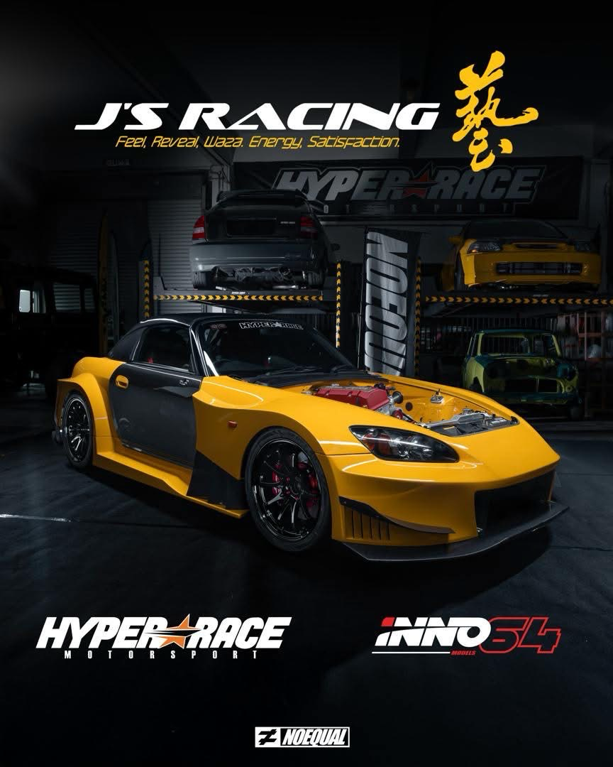 INNO 64 x J’s Racing x Hyper Race Motorsport Honda S2000 | TASKL25 EXCLUSIVE