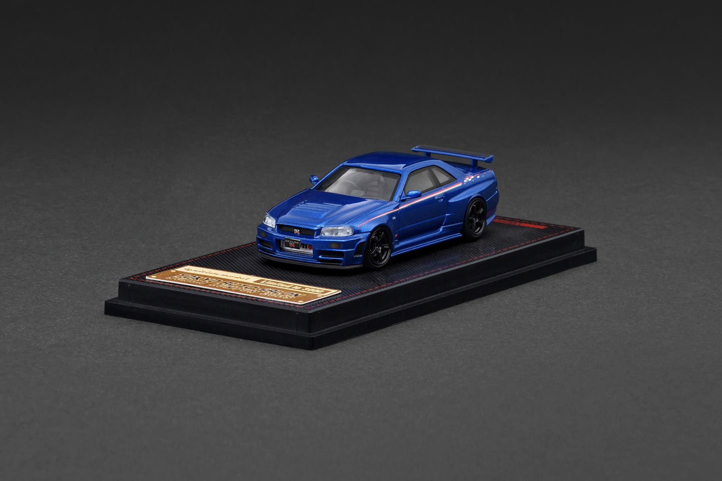 Ignition Model 1/64 Nissan Skyline GT-R34 Bayside Blue | TASKL25 EXCLUSIVE