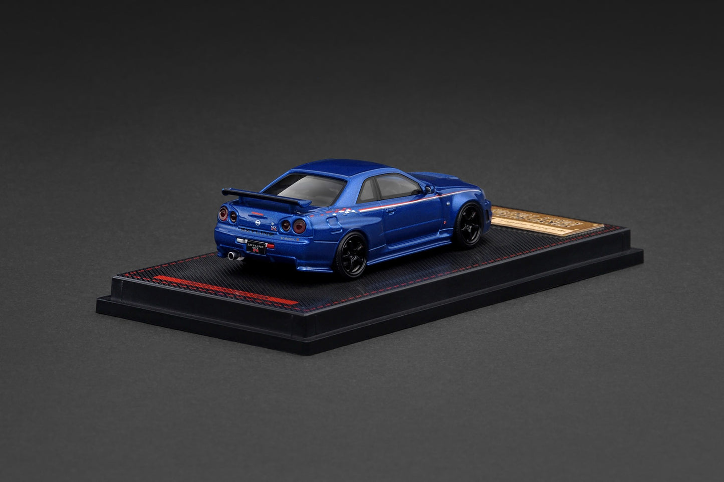 Ignition Model 1/64 Nissan Skyline GT-R34 Bayside Blue | TASKL25 EXCLUSIVE
