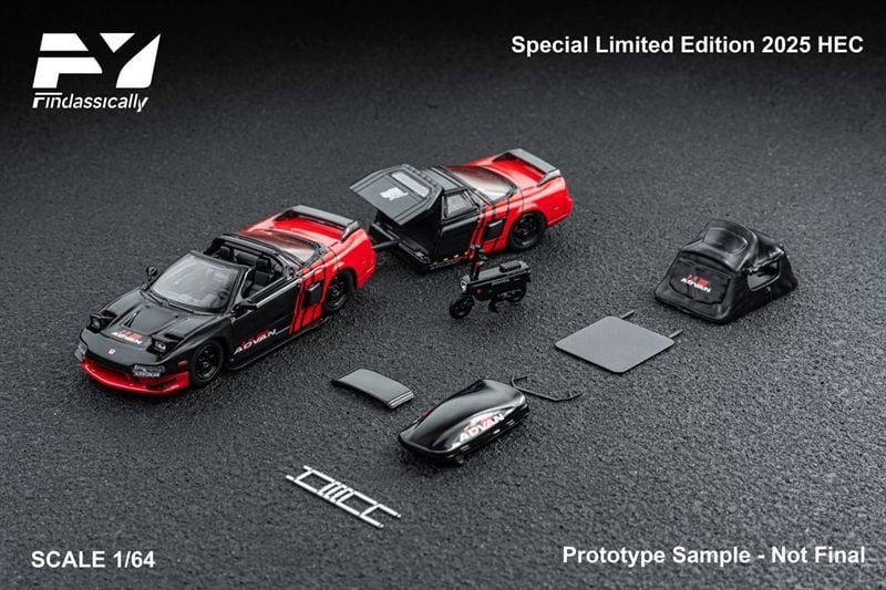 Findclassically 1/64 NSX TRA by “Chris Cut” ADVAN 🇨🇳 HOBBY EXPO CHINA EXCLUSIVE 🇨🇳
