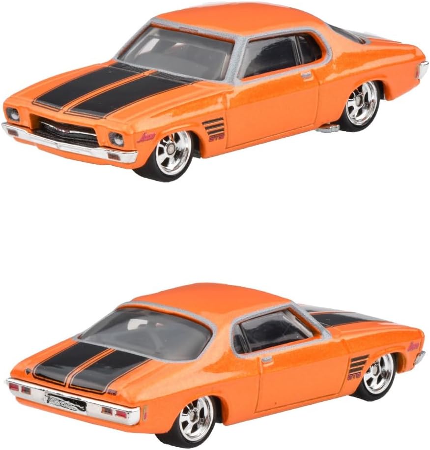 Hot Wheels HKF50 Premium 2-Pack '73 Holden Monaro GTS / '77 Holden Trana A9X