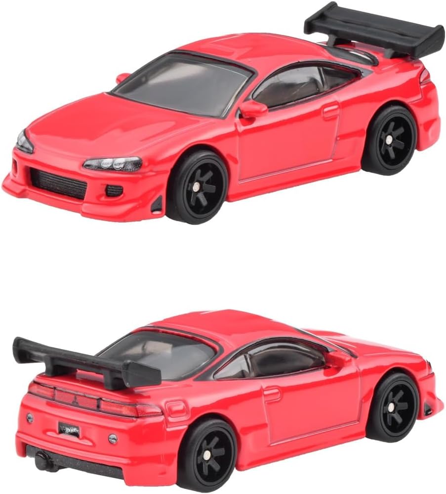 Hot Wheels HKF59 Premium 2-Pack Mitsubishi Lancer Evolution VI / '95 Mitsubishi Eclipse