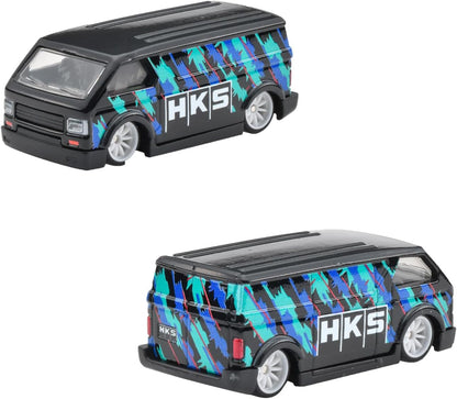 Hot Wheels HKF53 Premium 2-Pack Nissan Skyline GT-R (BNCR33) / MBK Van