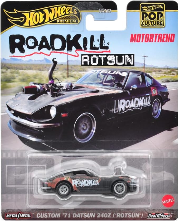 Hot Wheels Pop Culture ROADKILL ROTSUN - Custom '71 Datsun 240Z