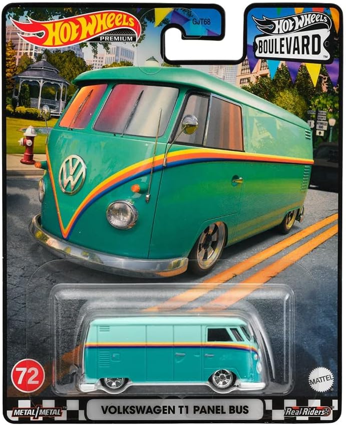 Volkswagen Panel Bus　ホットウィール　7000個限定 Hot Wheels HKF18 Boulevard - Volkswagen T1 Panel Bus