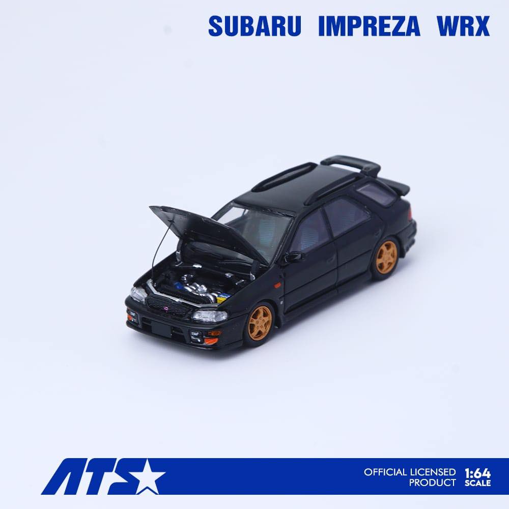 ATS (ATS) 1/64 Subaru IMPREZA WRX ATS881505 Black