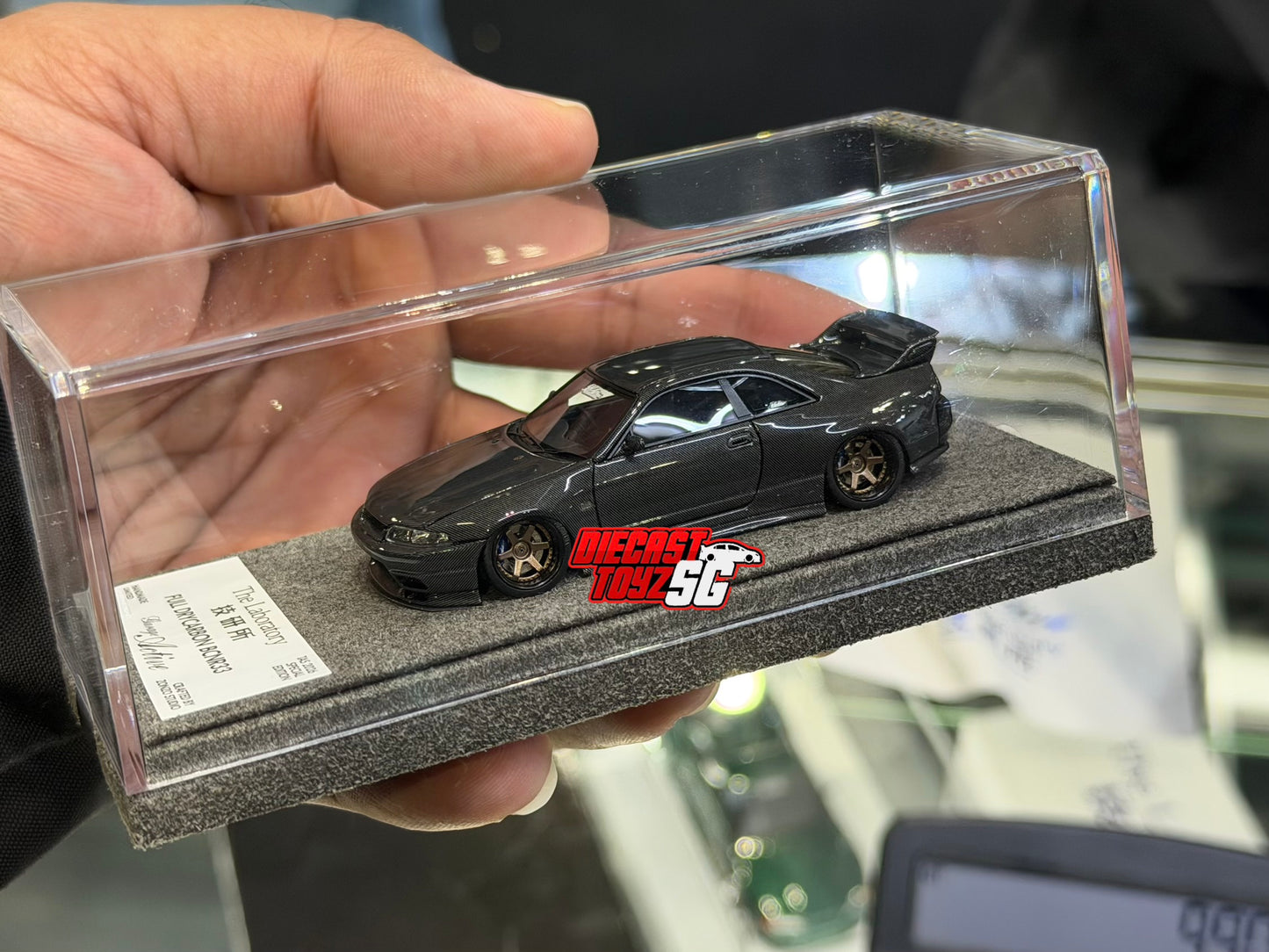 Zonzo The Laboratory 1/64 Garage Active Full Dry Carbon Nissan BCNR33 GT-R Tokyo Auto salon Japan 2026