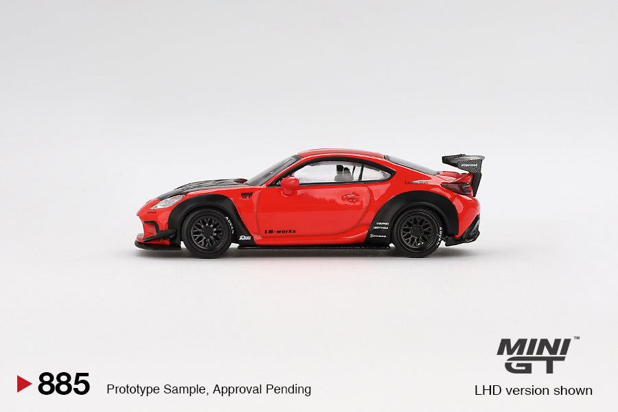 MINI GT #885 1/64 Toyota GR86 LB★Nation Red