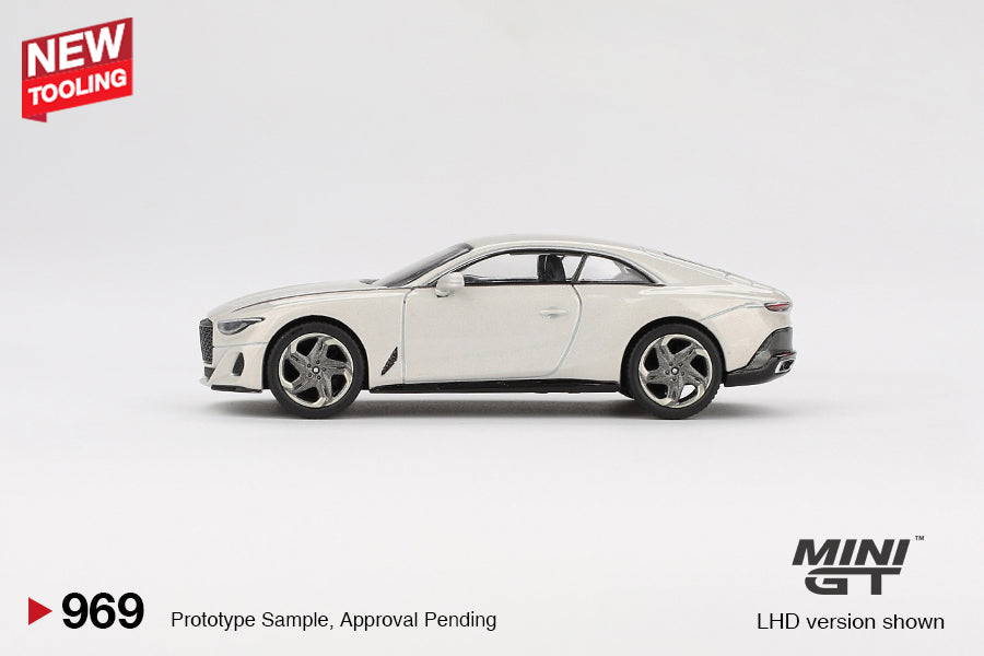 MINI GT #969 1/64 Bentley Batur Bonneville Pearl (LHD)