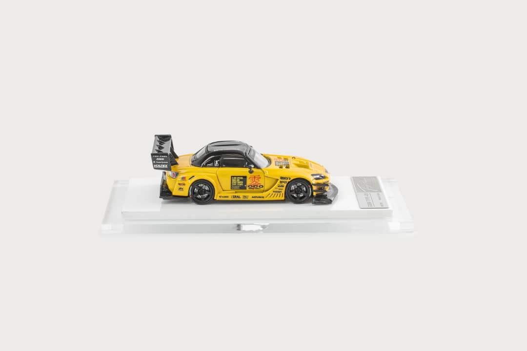 Model Idea 1/64 S2000 AP1 Track Racing Edition Top Fuel Type-RR modified Yellow