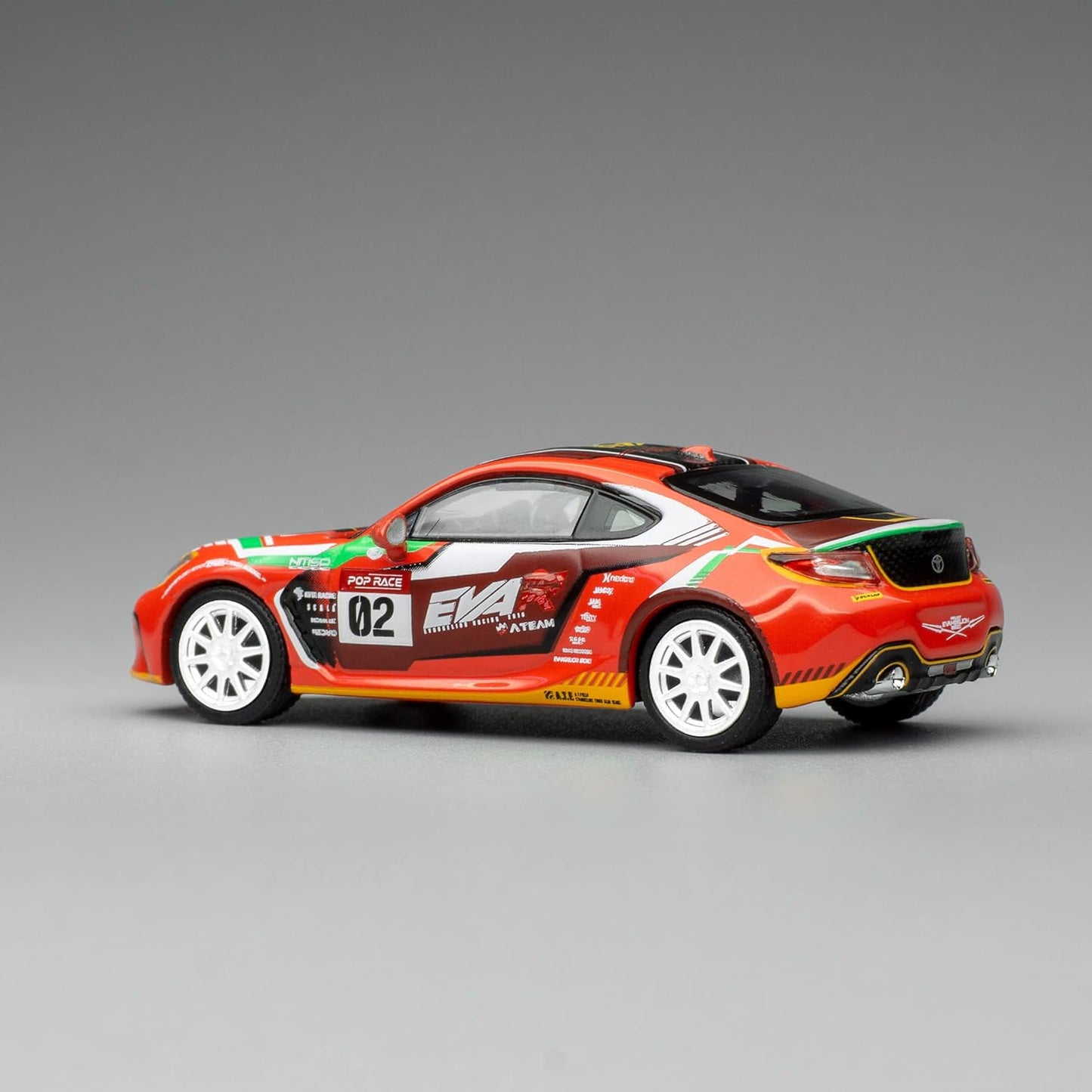 POP RACE 1/64 TOYOTA GR 86 EVA RT PRODUCTION MODEL - 02 PR64-GR86-EVA02