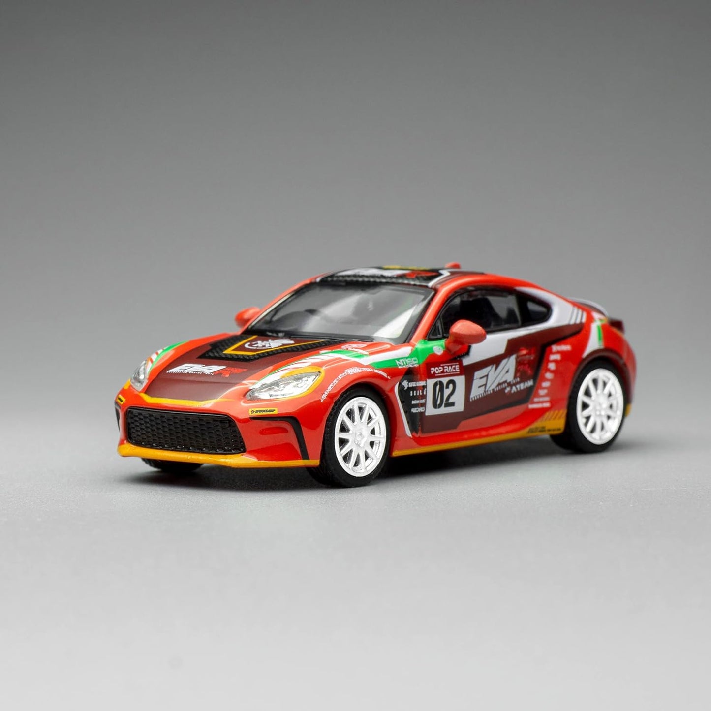 POP RACE 1/64 TOYOTA GR 86 EVA RT PRODUCTION MODEL - 02 PR64-GR86-EVA02
