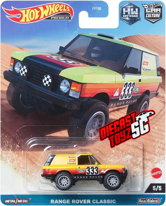 Hot Wheels HKC71 Car Culture Off Road Range Rover Classic