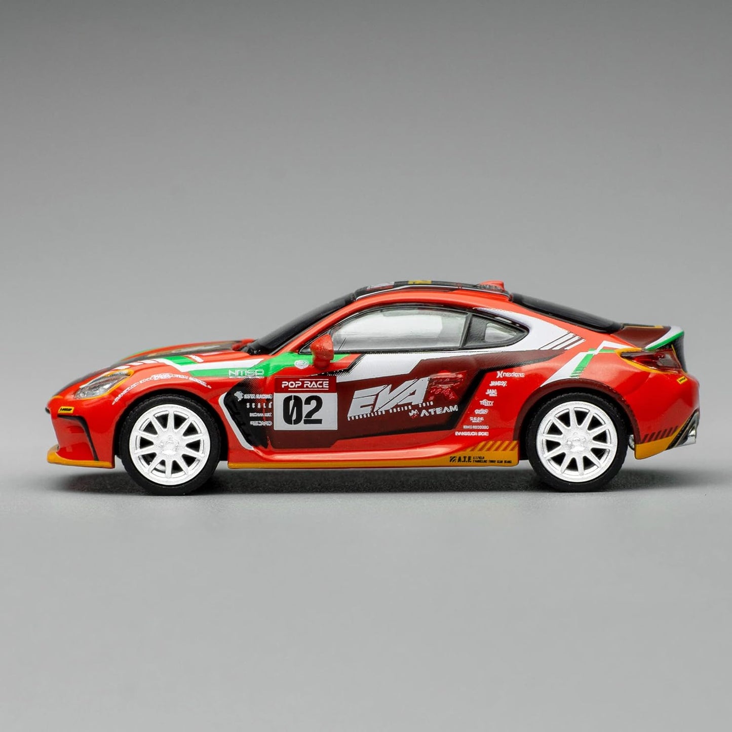 POP RACE 1/64 TOYOTA GR 86 EVA RT PRODUCTION MODEL - 02 PR64-GR86-EVA02
