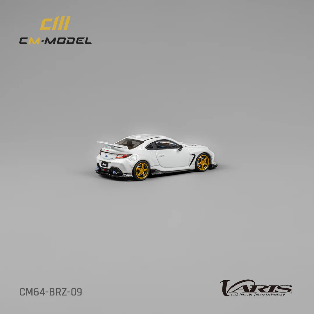 CM Model 1/64 Subaru BRZ Varis Widebody (White) BRZ