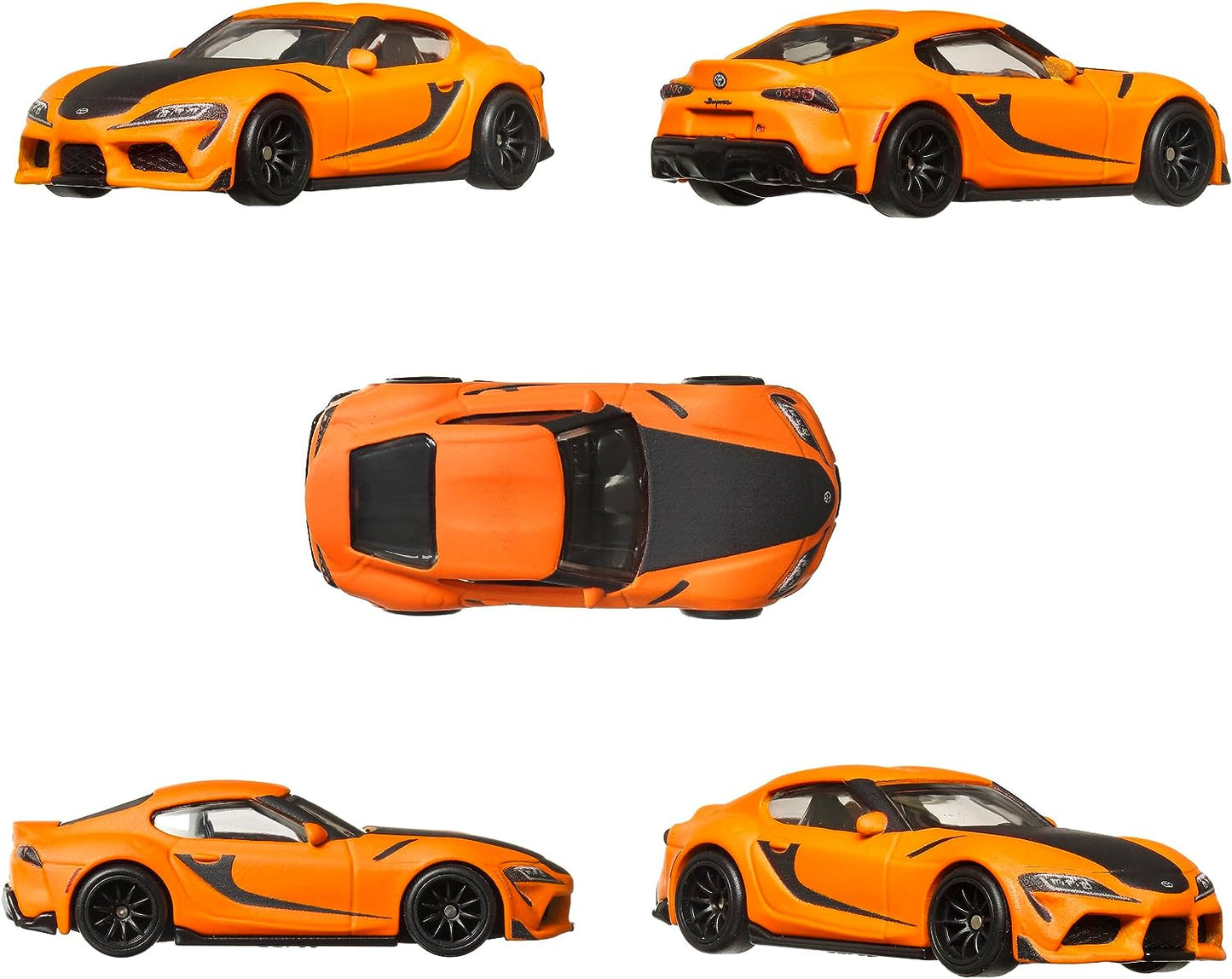 Hot Wheels HKF54 Premium 2-Pack Fast and Furious 2021 Toyota GR Supra / Toyota Supra