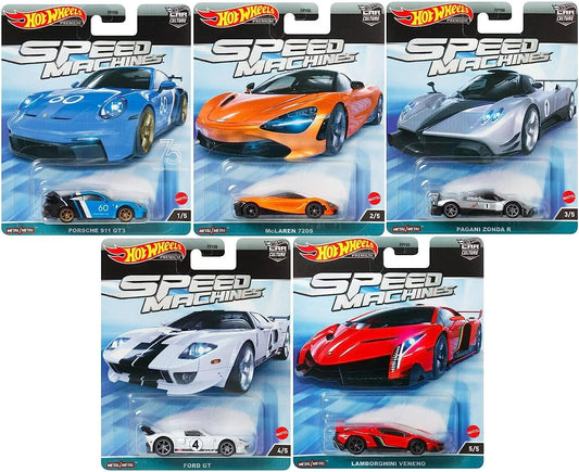 HOT WHEELS Premium Car Culture Speed Machines Set
