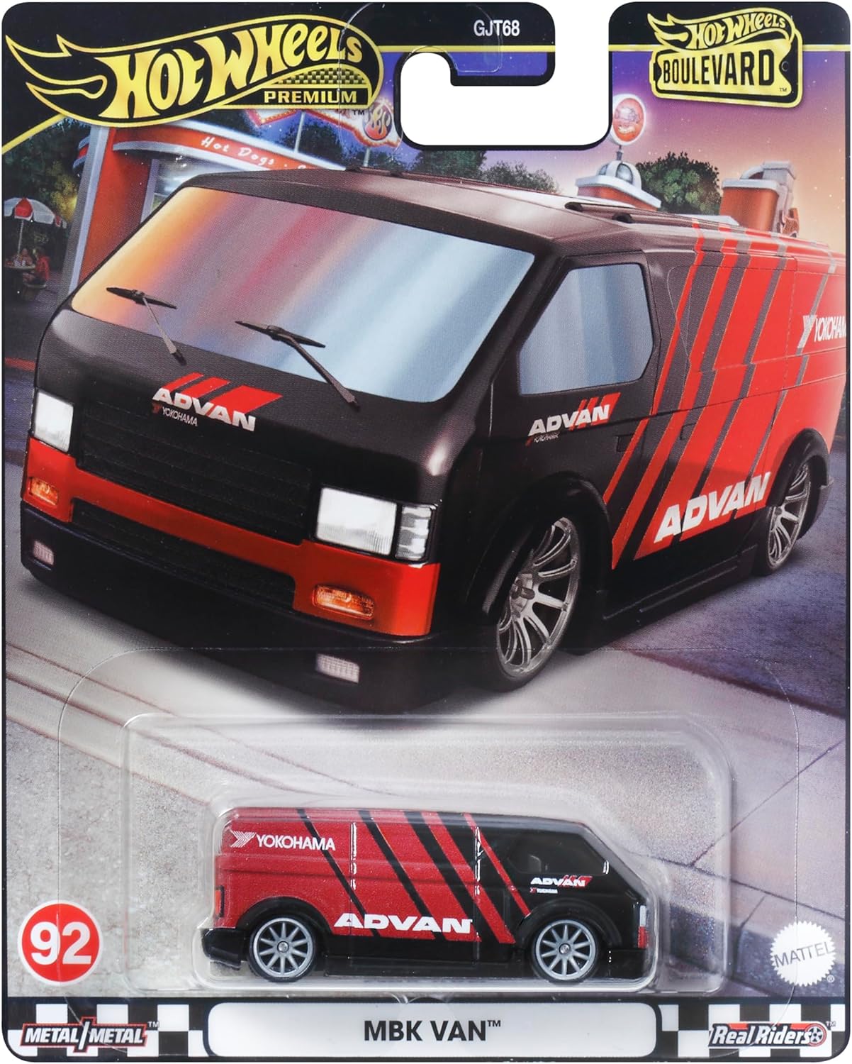 Hot Wheels HRT67 Boulevard MBK Van