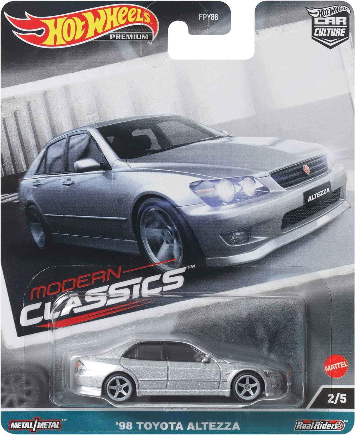 Hot Wheels HKC66 Car Culture Modern Classics - '98 Toyota Altezza