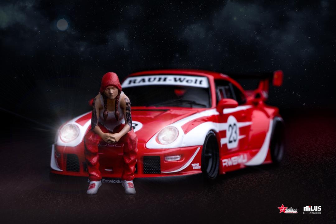 FuelMe X Milus 1/64 Figure Vol.1 Street Girl Limited 999pcs